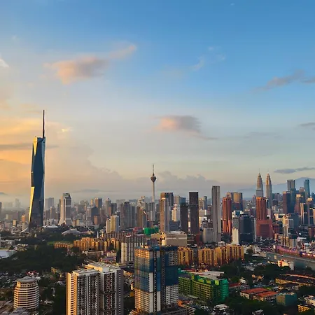 Premium Skyscraper 1 Bedroom Suite In Kl 1-3Pax
